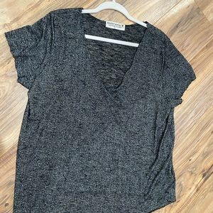 Project social t raw edge t shirt